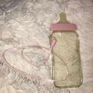 iPhone 6+ plus pink baby bottle case